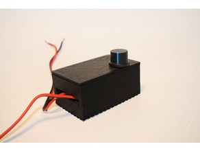 pmw dc contrôleur de logement la boîte 3d l'impression boîtier électronique l'électronique du cas 3d print model - Mito3D