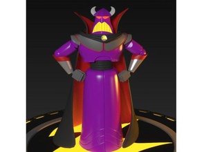 toy story evil emperor zurg toys games action figure articulation buzz jointed movie prop replica removeble woody 3d print model - Mito3D
