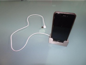 micro usb chargeur de téléphone stand mobile huawei p8 lite 2017 smartphone 3d print model - Mito3D