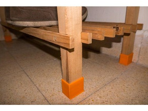 shoe rack legs extension household supplies 3d print model - Mito3D