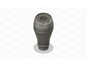 peugeot partner gearbox knob automotive 3d print model - Mito3D