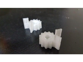 dişli bowden alanında görsel hareketi geri bildirim nema17 3d yazıcı parçaları 3d print model - Mito3D