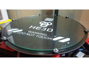 he3d k200k280 lettino riscaldato monti la stampante parti 3d print model - Mito3D