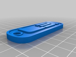 mon personnalisée de masse effectalliance plaques d'identification melisa accessoires 3d print model - Mito3D