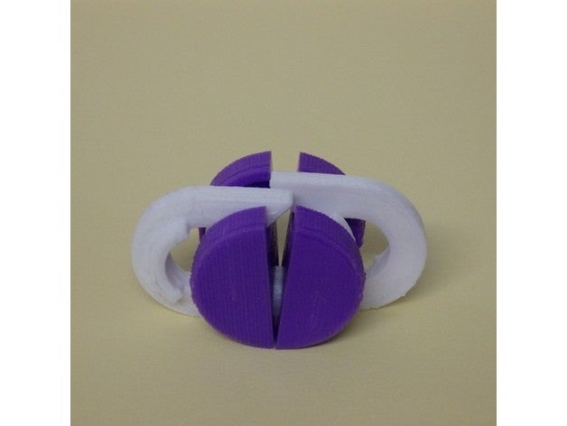 bulmaca casse tete hanayama asma kilit 3D print model - Mito3D