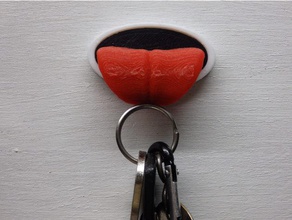magnetico keychain porte chiavi magn&eacutetique i portachiavi gadget porte-clefs 3d print model - Mito3D