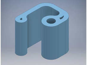 ultimate filamento clipe 3d a impressora os acessórios A impressão clipes de titular spool pla 3d print model - Mito3D