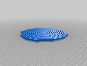 archimedes spiral 413056 math customized 3d print model - Mito3D