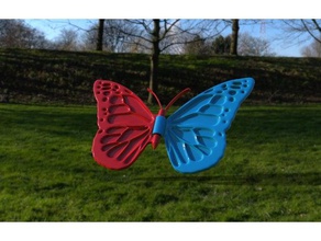 butterfly remix sculptures 3d print model - Mito3D
