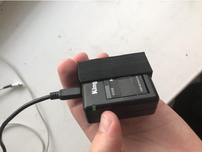 kingma charger box camera xiaomi yi 3d print model - Mito3D