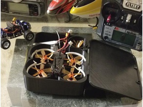 goolrc g90 pro caso de peças veículos 90mm drone fpv racer 3d print model - Mito3D