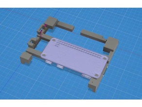 gameboy zero visor auxiliar analógica vga eletrônica raspberry pi 3d print model - Mito3D