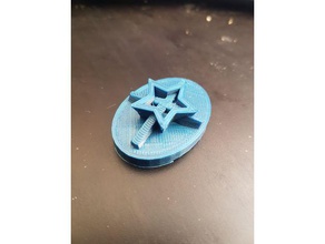star crossed spell marker warmachine toys games 30mm ability calandra truthsayer fantasy gaming hordes miniature miniatures minis privateer press small steampunk token trollbloods war game wargaming warhammer warmahordes 3d print model - Mito3D