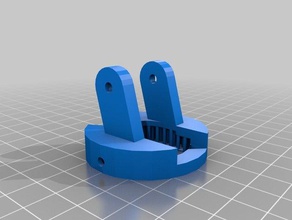 la vernice può servo mount fai da te 3d print model - Mito3D