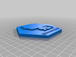 3dprinting comunidade hex mural welbot sinais logotipos 3d print model - Mito3D