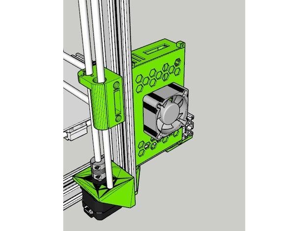 mks gen 14 casella 3d la stampante parti 3D print model - Mito3D