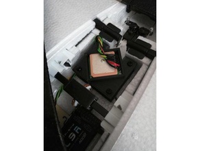 nano talon gps receiver holders rc vehicles frsky mount l9r nanotalon radiolink 3d print model - Mito3D