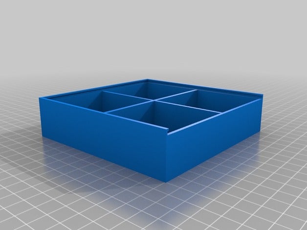 caixa do recurso 3d impressão 3D print model - Mito3D