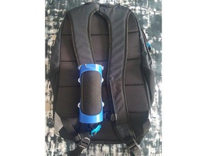 jbl flip4 backpack mount sport outdoors bag clip flip 3 4 flip3 speaker speakermount 3d print model - Mito3D