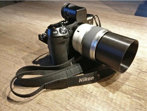 30-110 lens hood 1 nikon 35mm kamera lenshood nikon1 3d print model - Mito3D