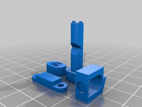 dye dam magazine release parts other 3d print model - Mito3D