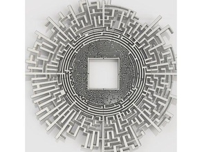 maze runner 3d labyrinthe décor solidworks 3d print model - Mito3D