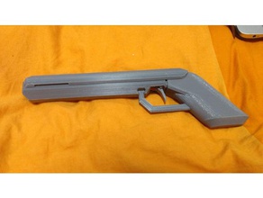 pea-gun pz3000 los juguetes juegos pea shooter banda de goma la pistola toygun 3d print model - Mito3D