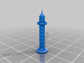dharahara gli edifici strutture 3d print model - Mito3D