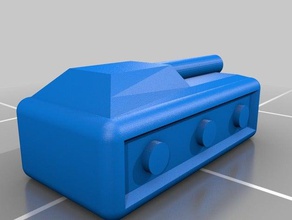 risk tank toys games boardgame 3d print model - Mito3D