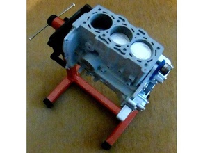 20mm profilo motore di stand 13 scala automotive modello del modellino in funzionante 3d print model - Mito3D