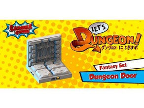 dungeon-Türen - Spielzeug Spiele dnd dungeon tiles dungeons dragons 3d print model - Mito3D