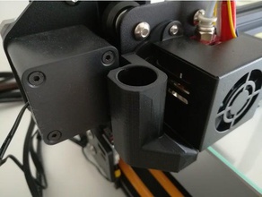 cr-10 3dtox nozzle tip printer accessories cr10 duct 3d print model - Mito3D