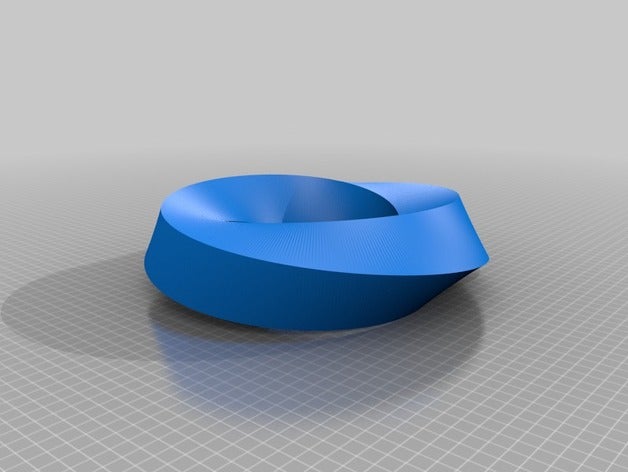 meine angepasste Möbiusband math Kunst 3D print model - Mito3D