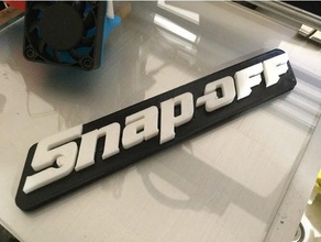 snap-off logotipo remix ferramentas 3d print model - Mito3D