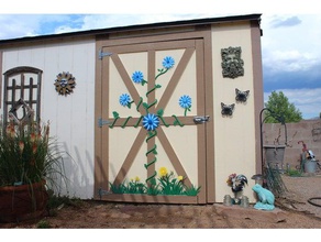 garden shed decorations outdoor backyard 3d print model - Mito3D