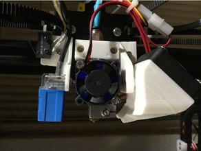 tronxy x5s part cooling fan mount 3d printer parts 3d print model - Mito3D