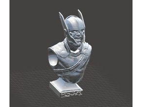 thor gladiateur buste sculptures avengers hulk hulkragnarok thorragnarok ragnarok 3d print model - Mito3D