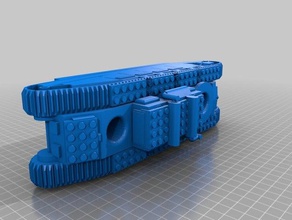 lego serbatoio char 2c scafo altri 3d print model - Mito3D