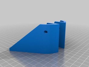 anycubic kossel pulley ver brace stepper cover 3d printer parts 3d print model - Mito3D