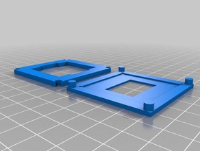 intel delid ihs Neuausrichtung tool computer 3d print model - Mito3D
