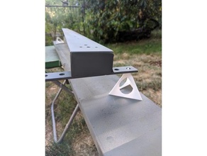 stapelbar Maler-Punkt-quickie tools Maler Helfer Pyramide Dreieck die Malerei stand Farbe Halter 3d print model - Mito3D