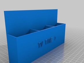 meine angepassten remote-Halter Container 3d print model - Mito3D