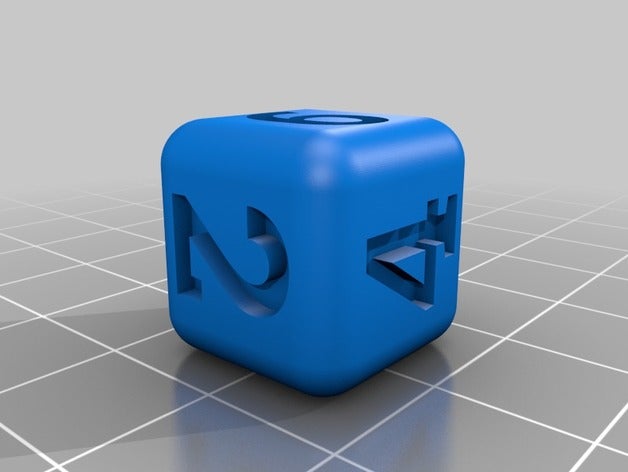 3d stampabile d&d dadi 1d4 1d6 abs dd morire dnd dungeons dragons easy print quattro facce l'alta qualità i fianchi onshape cad post-elaborazione sei a piccola stampa 3D print model - Mito3D