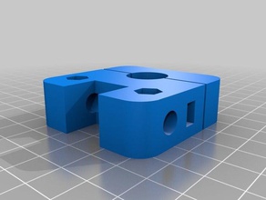 impulsionado elemento de grampo eletrônica personalizado 3d print model - Mito3D