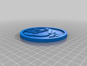 air force coaster cibo bevanda airforce drink bere titolare 3d print model - Mito3D