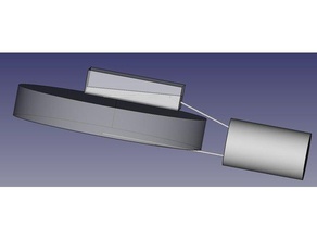 led flashlight slide switch tools 3d print model - Mito3D