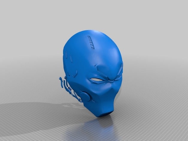 red hood helmet concept mk1 3d printing 3D print model - Mito3D