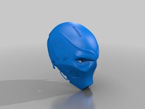 red hood helmet concept mk2 3d printing 3d print model - Mito3D