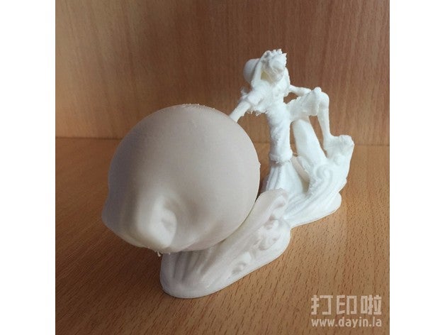 monch luffy Skulpturen 3D print model - Mito3D