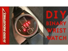 binary wrist watch accessories 3d print model - Mito3D